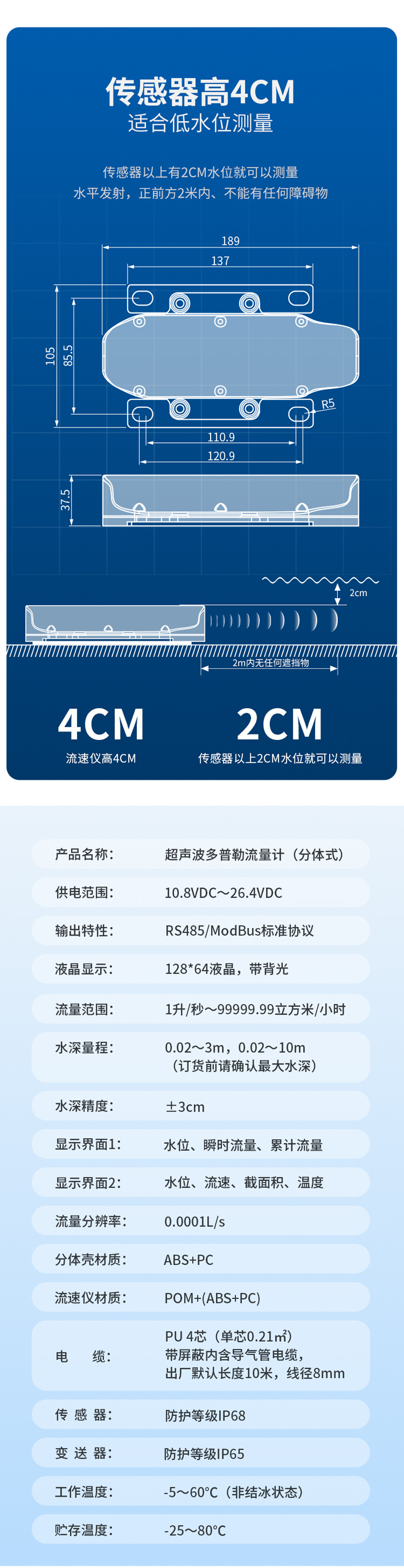 超聲波多普勒流量計(黃色外殼主機-使用小型1只眼睛流速儀0°發射角).詳情頁_04.jpg